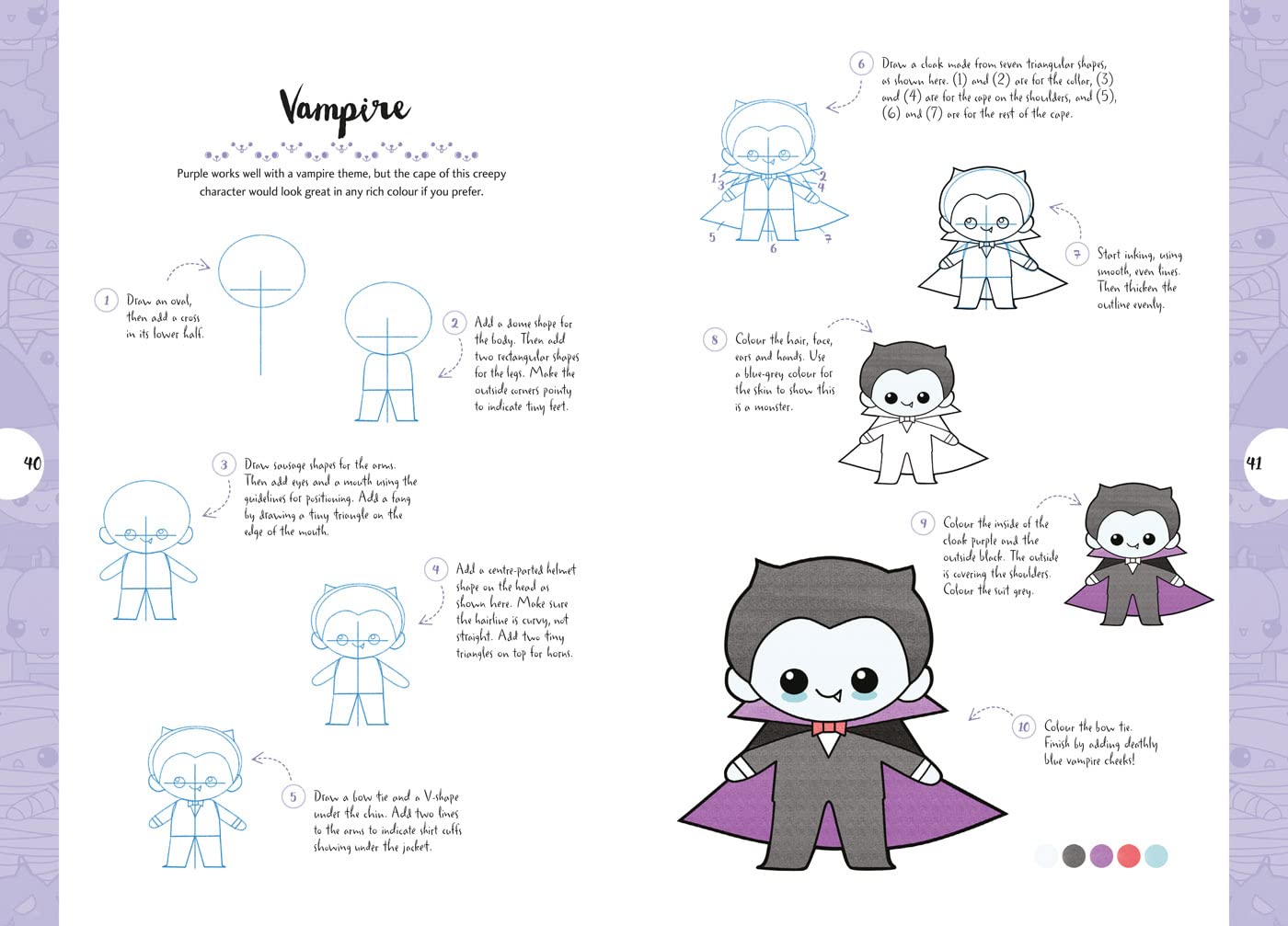 10 Step Drawing: Kawaii: Draw over 50 cute creations in 10 easy steps
