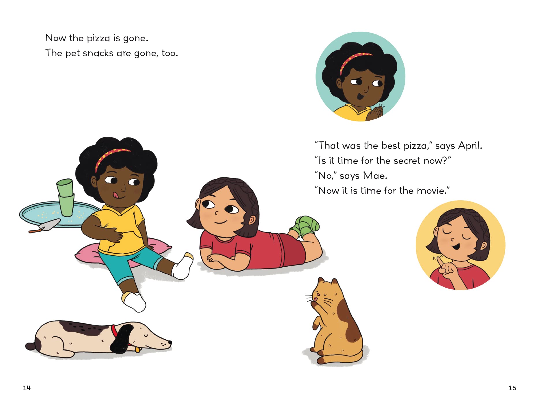 April & Mae and the Movie Night: The Saturday Book (Every Day with April & Mae)