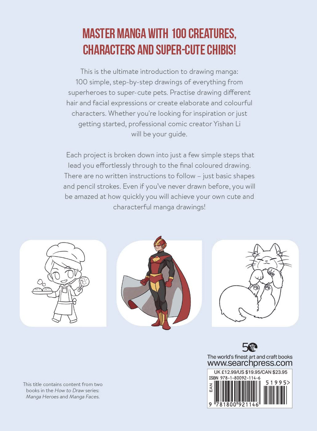 Draw 100: Manga: From basic shapes to amazing drawings in super-easy steps