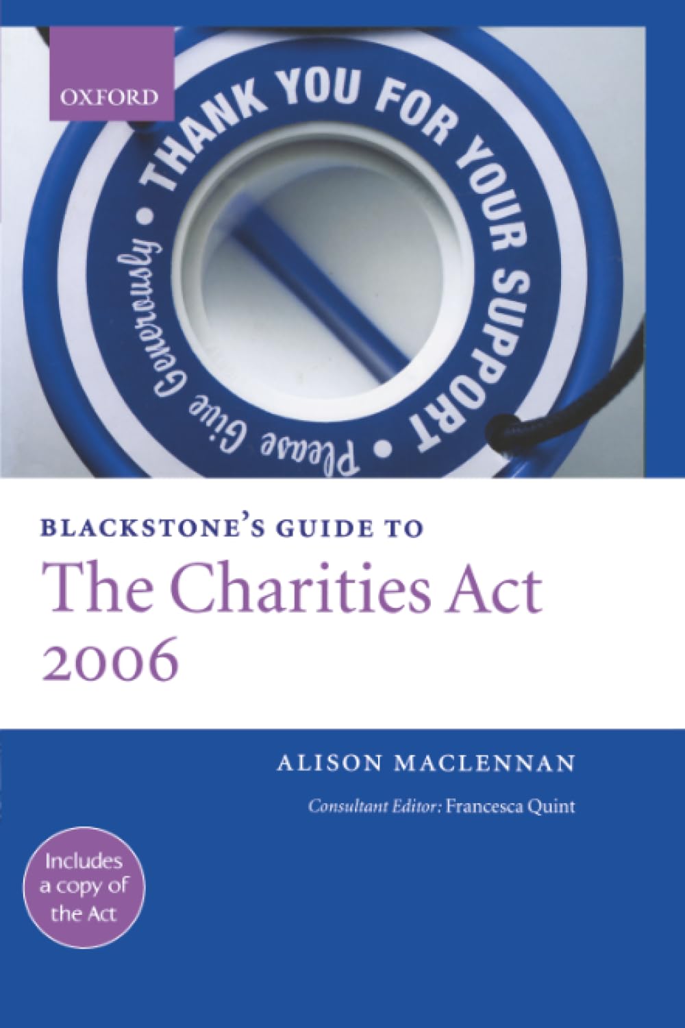 BLACKST GUIDE CHARITIES ACT 06 BLG:P P (Blackstone's Guides)