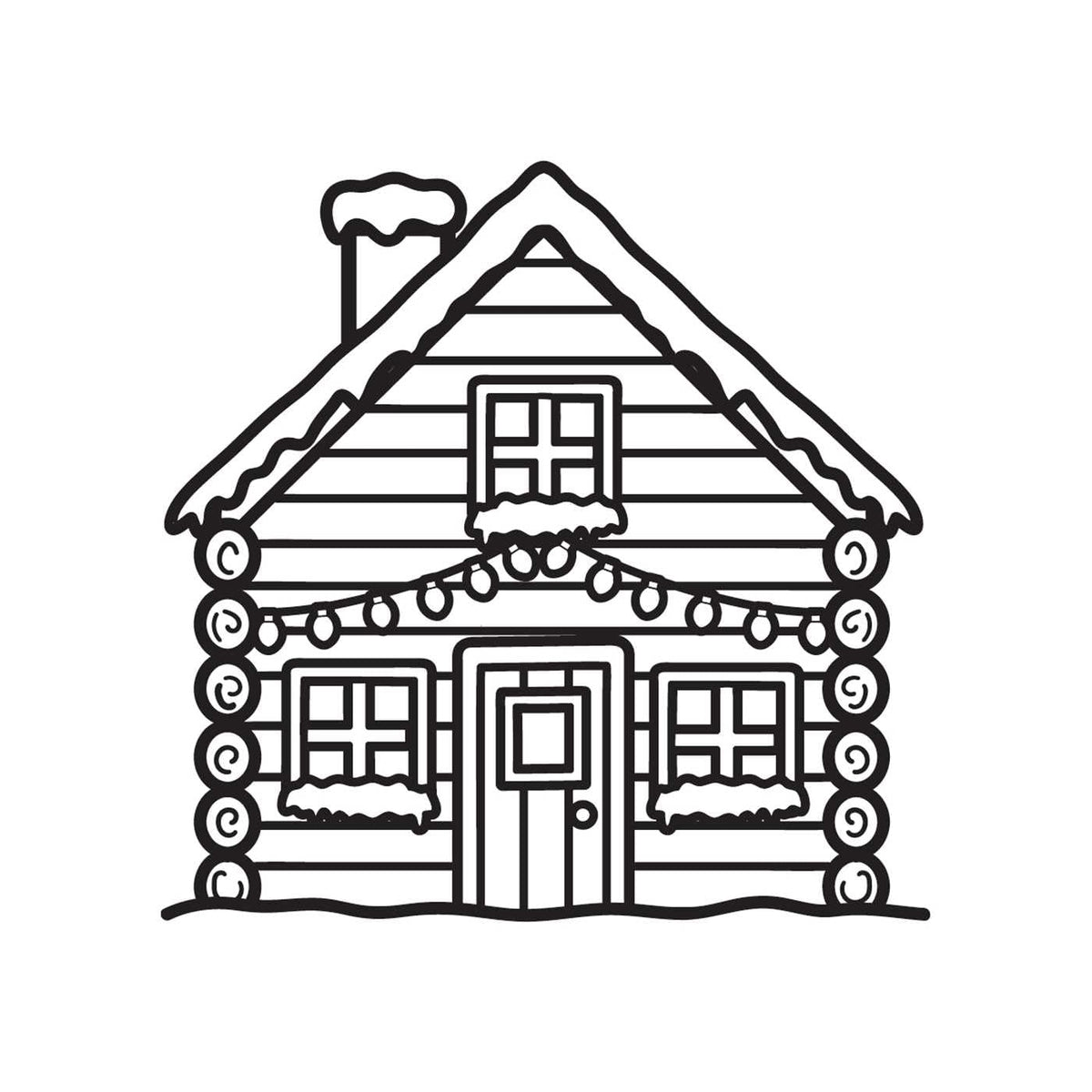 Winter Wonder Mini Coloring Book (Cute and Cozy)