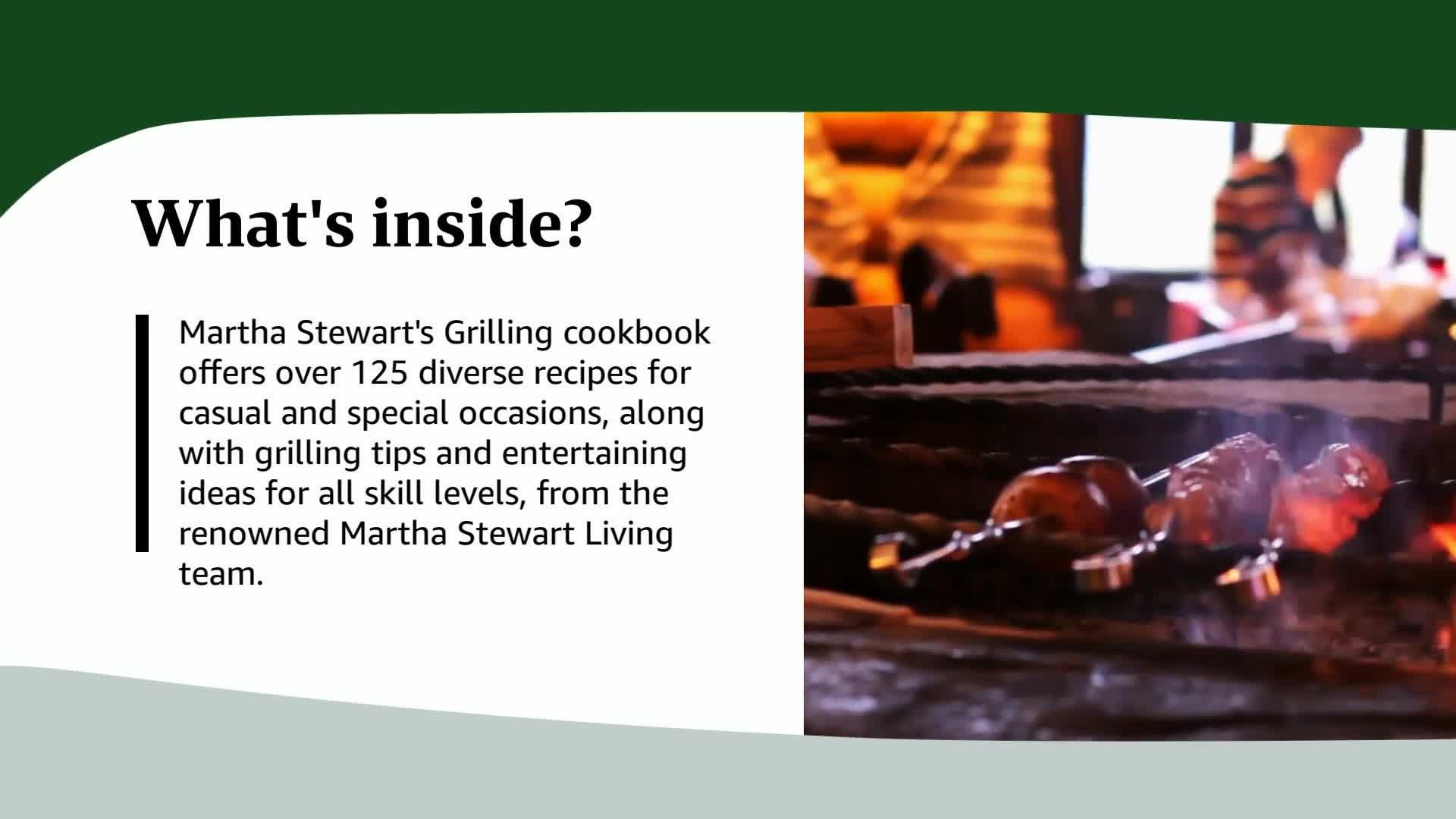 Martha Stewart's Grilling: 125+ Recipes for Gatherings Large and Small: A Cookbook