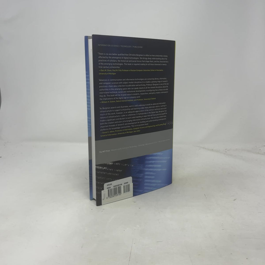 Scholarship in the Digital Age: Information, Infrastructure, and the Internet