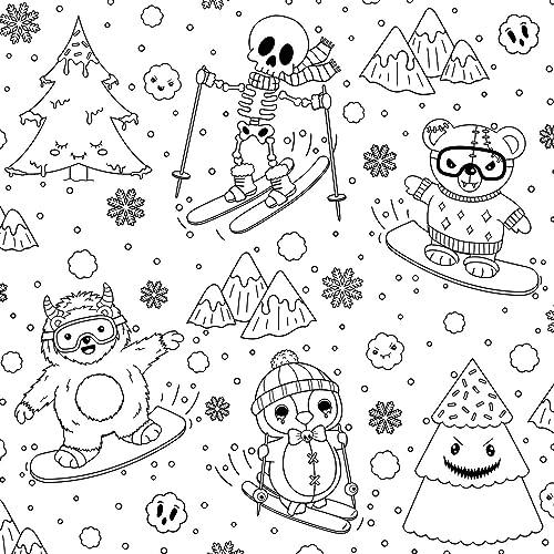 The Creepy Cute Goth Coloring Book: 30 Pretty Scary Coloring Pages for Year-Round Fun! (Creepy Cute Gift Series)