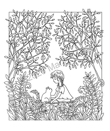 Botanicum Coloring Book: Special Edition (Maria Trolle)