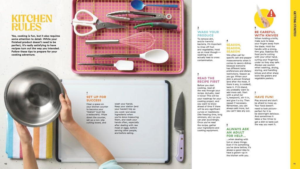 Delish The How-To Cookbook for Young Foodies: 75 Skills + Recipes That'll Make You a Great Cook for Life
