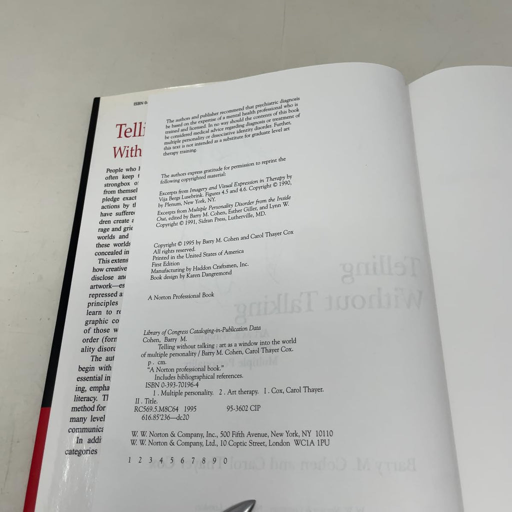 Telling Without Talking: Art as a Window into the World of Multiple Personality