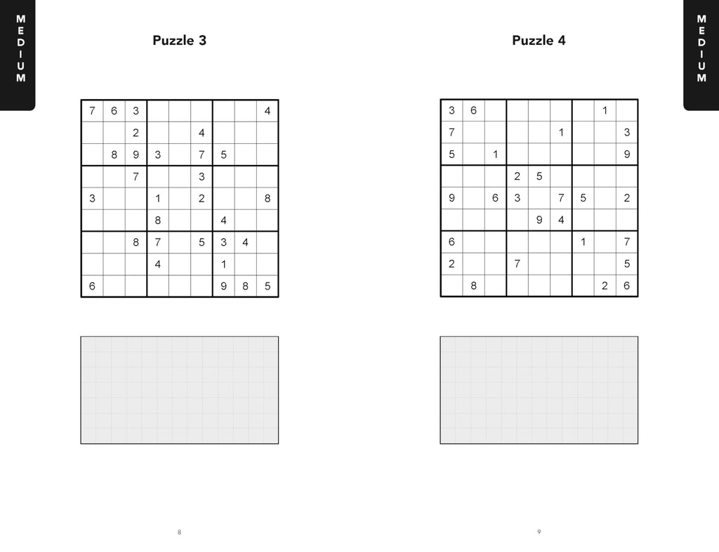 Ninja Sudoku Challenge: Over 200 Puzzles to do anywhere, anytime (Puzzle Challenge, 10)