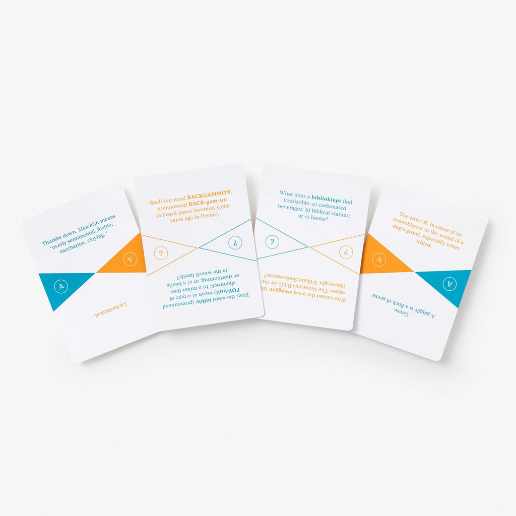 Good Words: A Trivia Game for Word Lovers: Card Game
