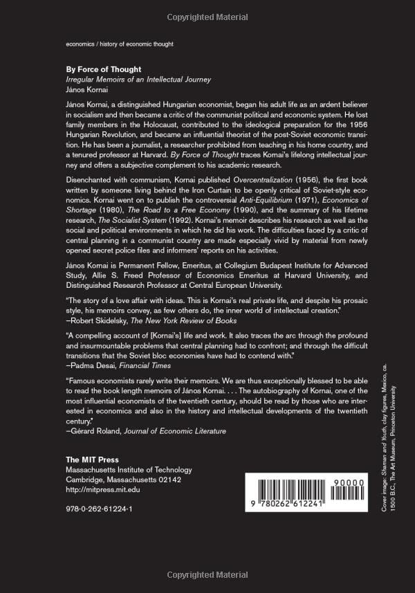 By Force of Thought: Irregular Memoirs of an Intellectual Journey