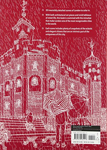 Color London: Twenty Views to Color in by Hand
