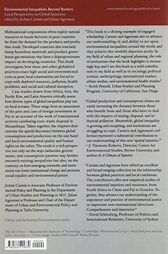 Environmental Inequalities Beyond Borders: Local Perspectives on Global Injustices (Urban and Industrial Environments)
