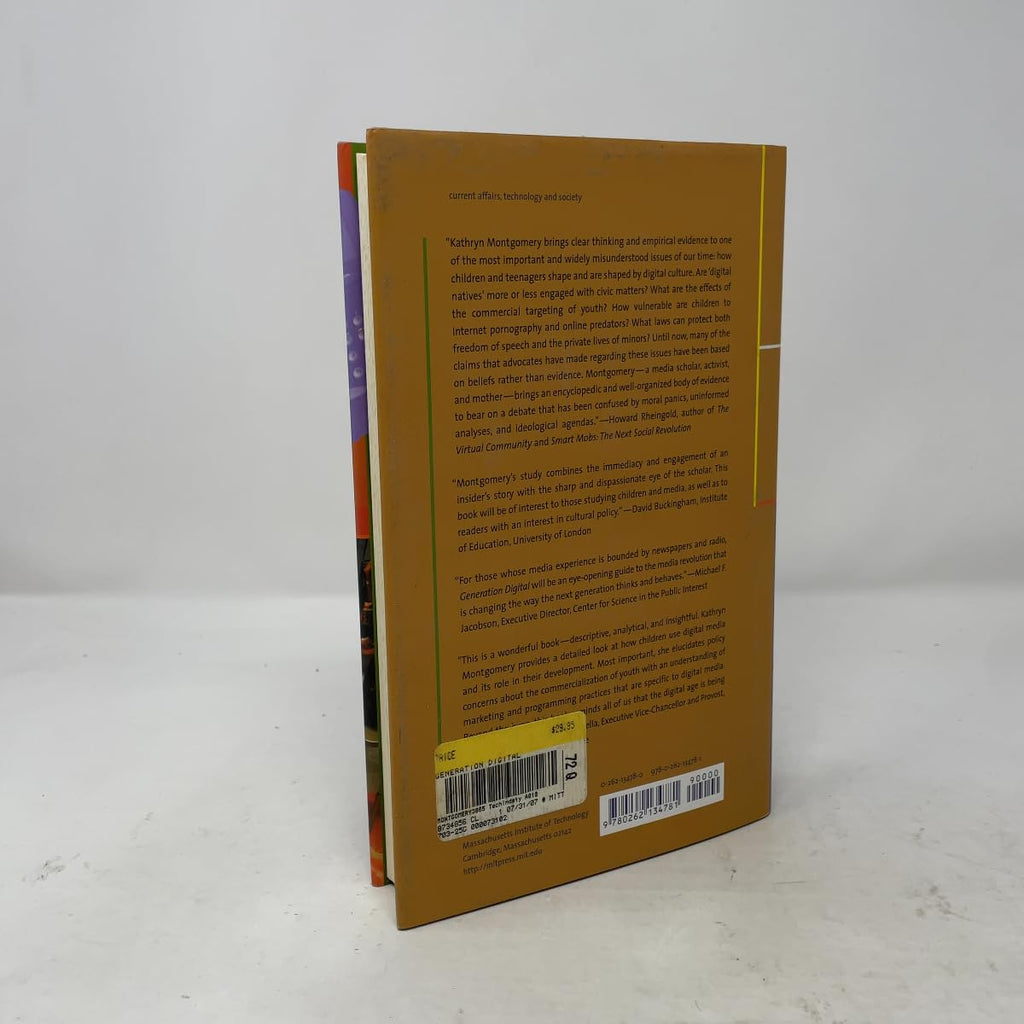 Generation Digital: Politics, Commerce, and Childhood in the Age of the Internet