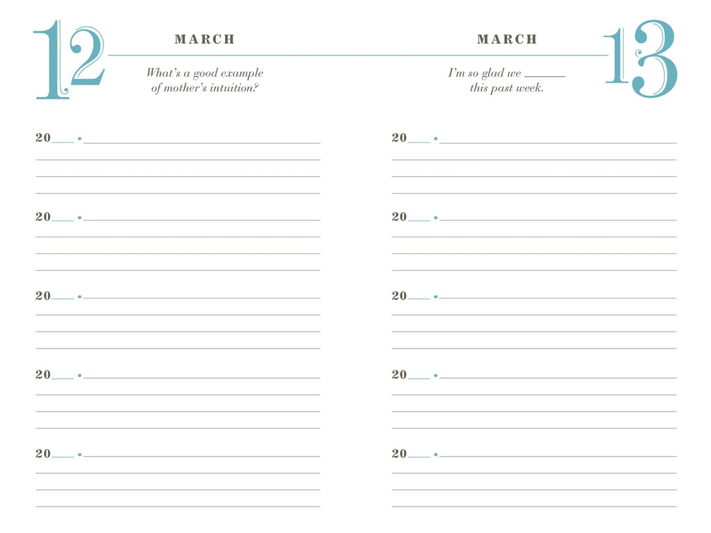 Q&A a Day for Moms: A 5-Year Journal