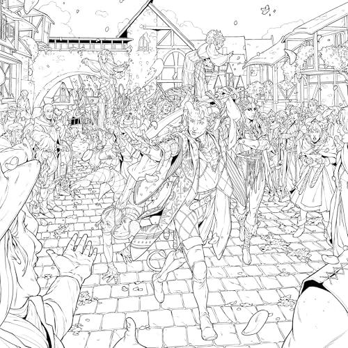 Critical Role: The Mighty Nein Coloring Book