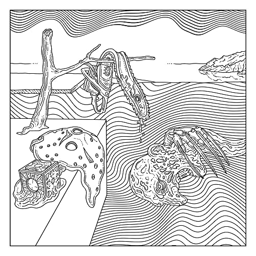 The Beauty of Horror 6: Famous Monsterpieces Coloring Book