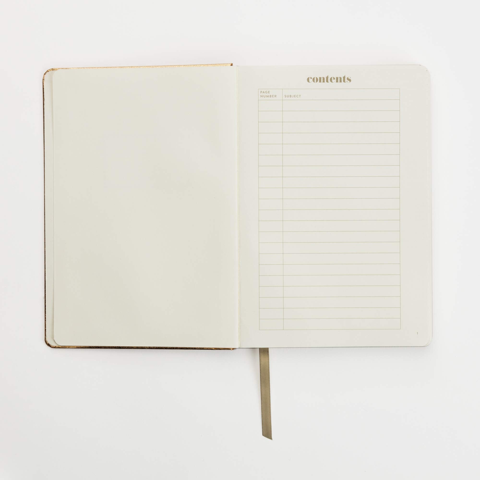 Dot Journal (Gold): A dotted, blank journal for list-making, journaling, goal-setting: 256 pages with elastic closure and ribbon marker