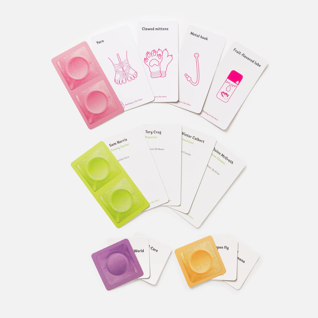 Nothing to See Here: An Outrageous Storytelling Game for Adults