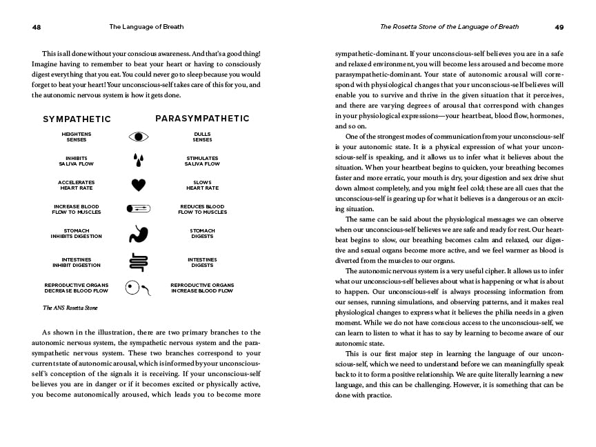 The Language of Breath: Discover Better Emotional and Physical Health through Breathing and Self-Awareness--With 20 holistic breathwork practices