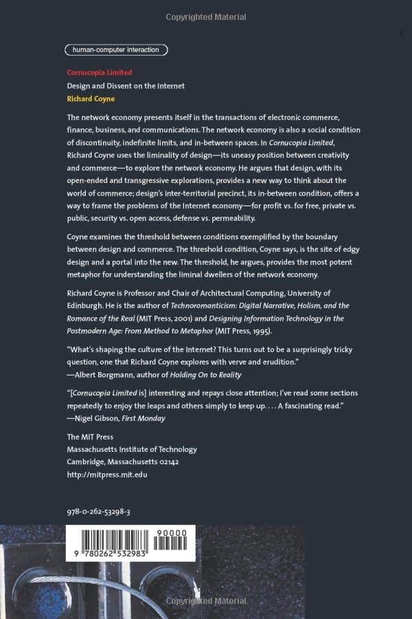 Cornucopia Limited: Design and Dissent on the Internet