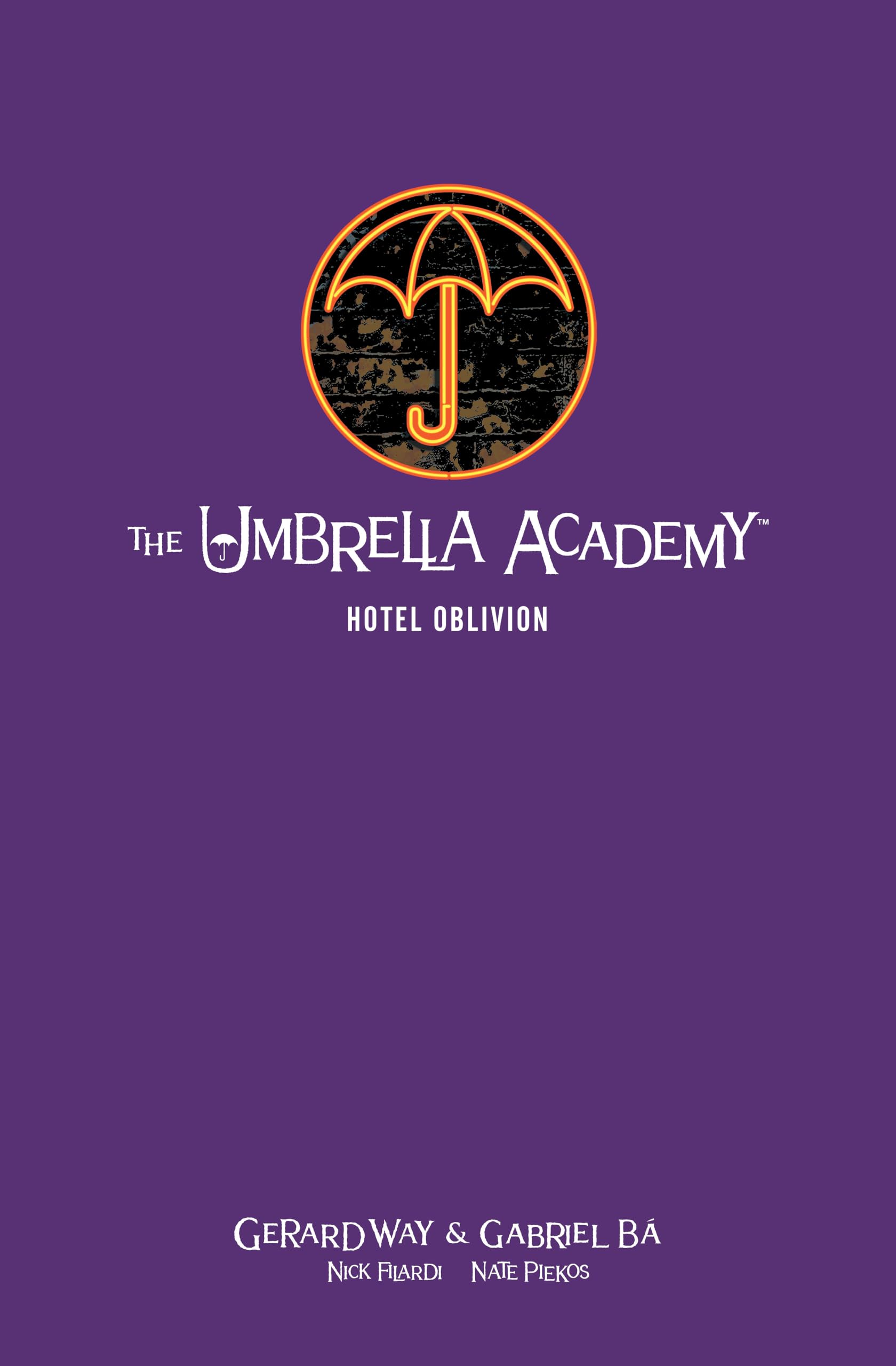 The Umbrella Academy Library Edition Volume 3: Hotel Oblivion (Umbrella Academy, 3)
