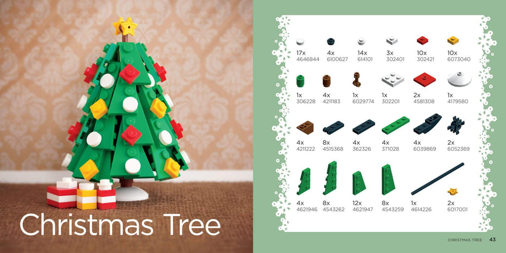 The LEGO Christmas Ornaments Book: 15 Designs to Spread Holiday Cheer