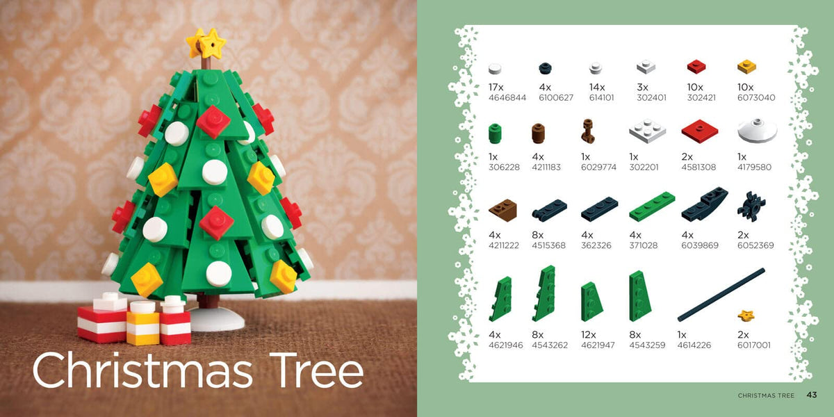 The LEGO Christmas Ornaments Book: 15 Designs to Spread Holiday Cheer