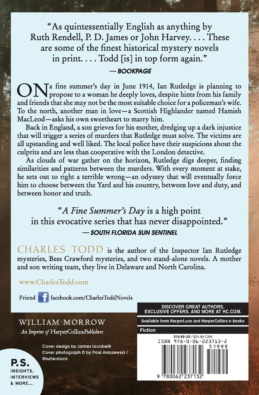 A Fine Summer's Day (Inspector Ian Rutledge)