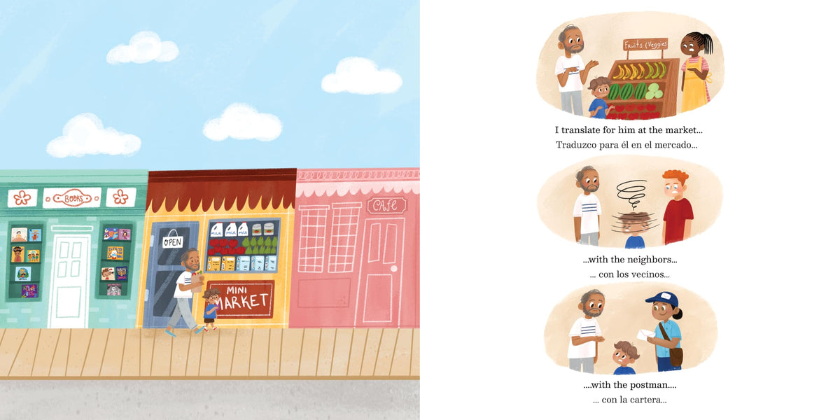 Tío Ricky Doesn't Speak English / Tío Ricky no habla inglés: A Bilingual English-Spanish Picture Book (Lil' Libros Bilingual Book)
