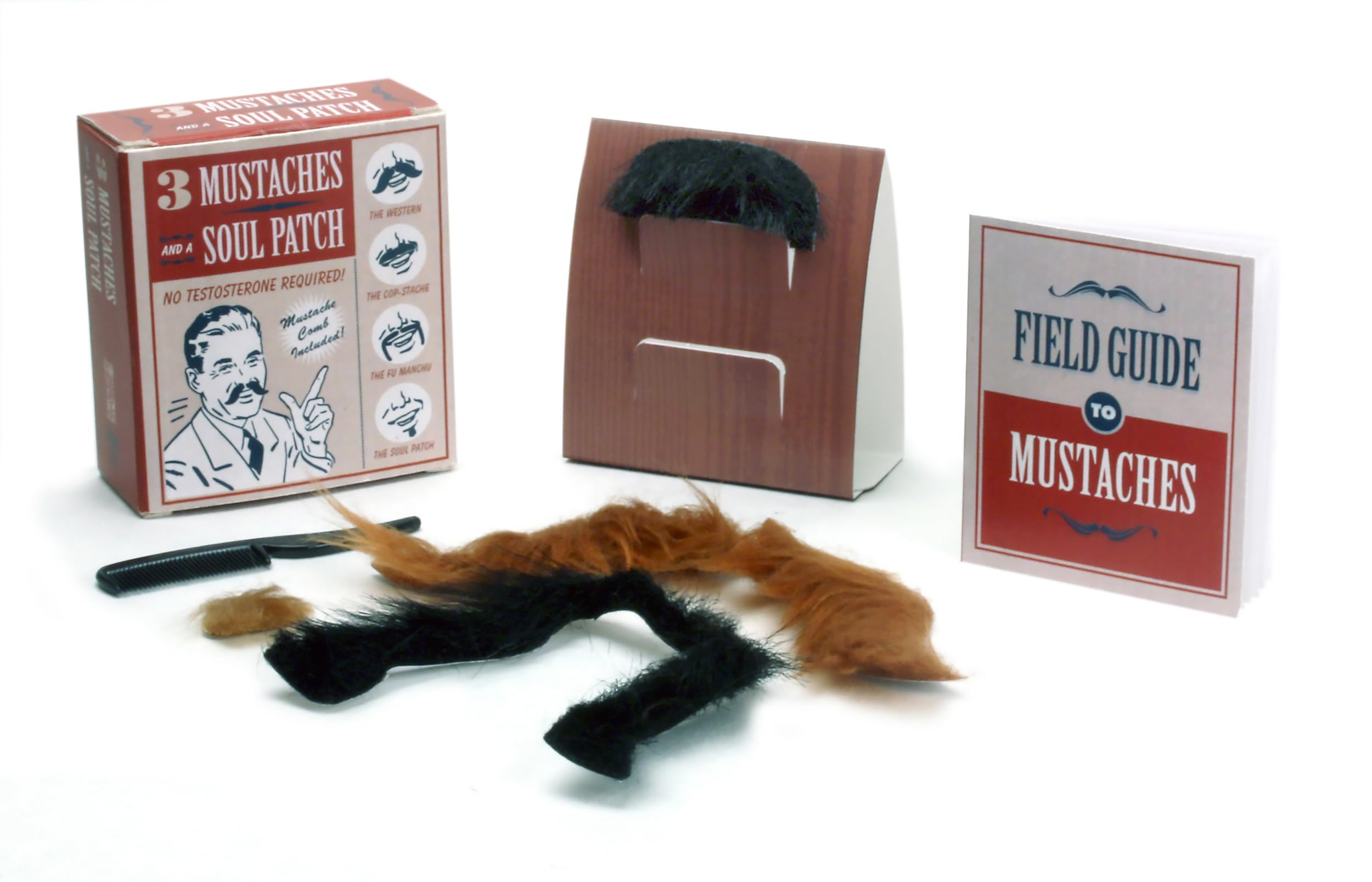 Three Mustaches and a Soul Patch: No Testosterone Required! (RP Minis)