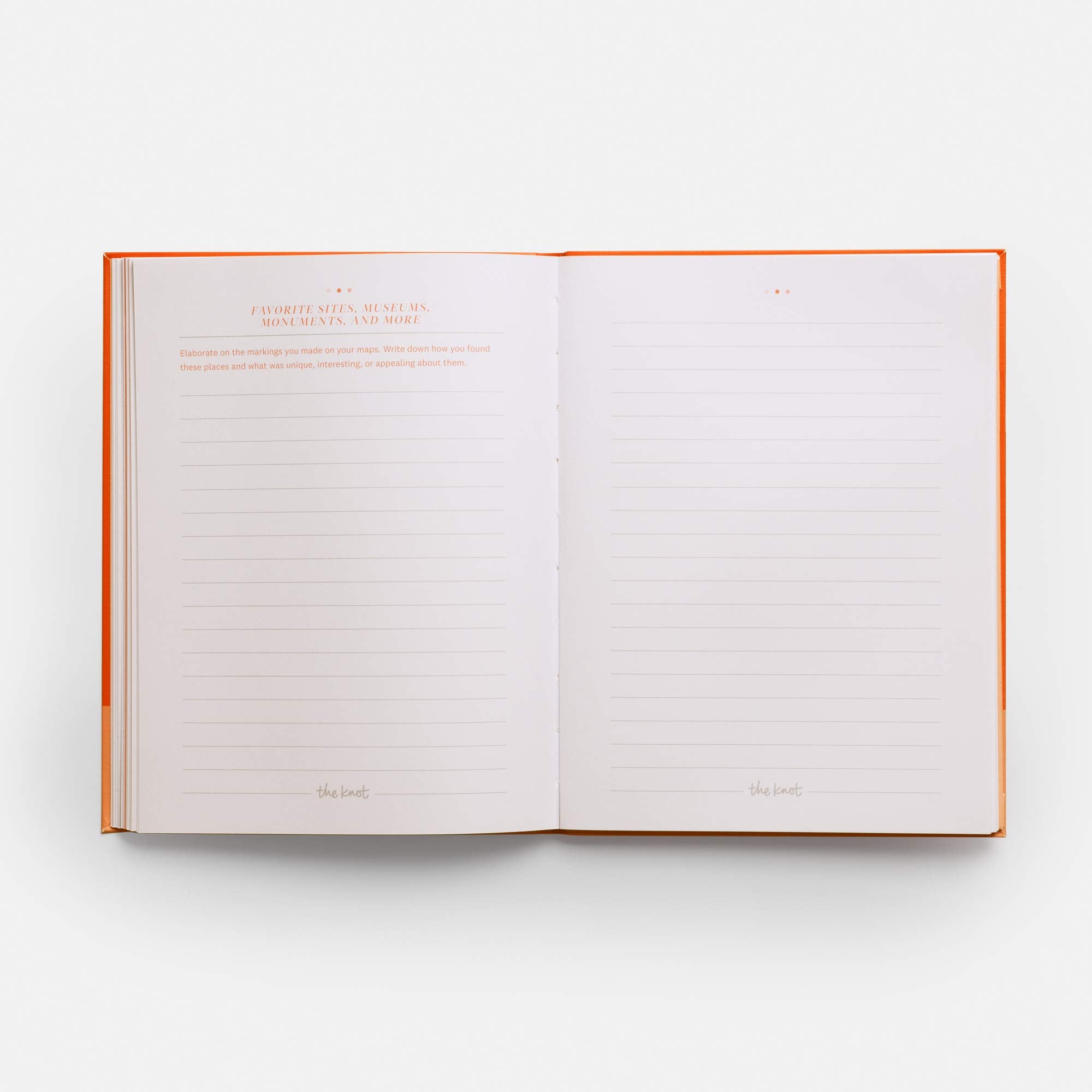 The Knot Honeymoon Journal: Prompts, Checklists, and Tips for Planning and Treasuring Your Dream Trip