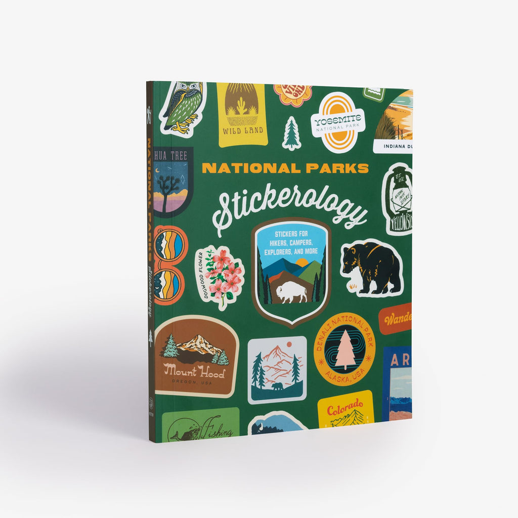 National Parks Stickerology: Stickers for Hikers, Campers, Explorers, and More: Stickers for Journals, Water Bottles, Laptops, Planners, and Smartphones
