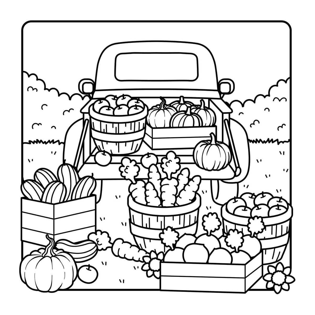 The Comfy Fall Coloring Book (Cute and Cozy)