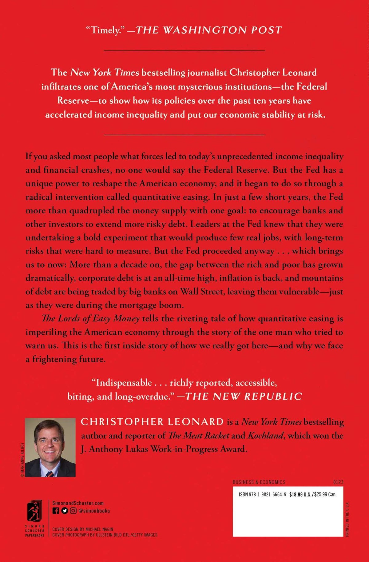 The Lords of Easy Money: How the Federal Reserve Broke the American Economy