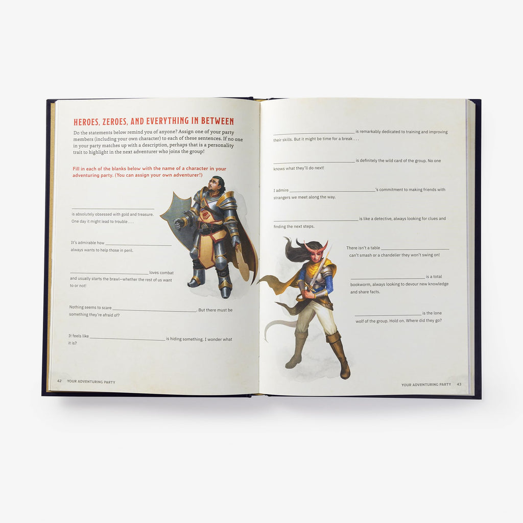 Characters & Quests (Dungeons & Dragons): A Young Adventurer's Workbook for Creating a Hero and Telling Their Tale (Dungeons & Dragons Young Adventurer's Guides)