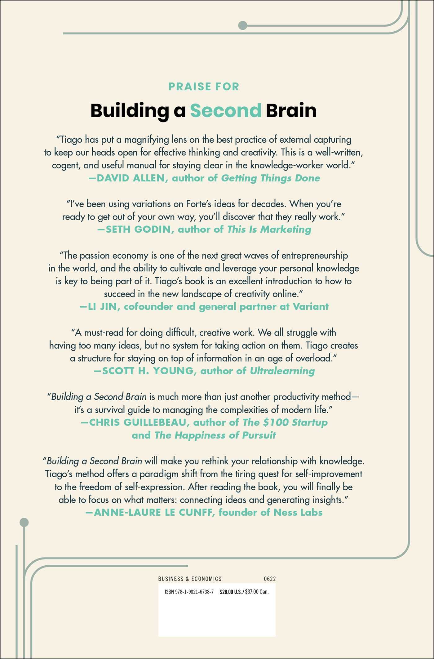Building a Second Brain: A Proven Method to Organize Your Digital Life and Unlock Your Creative Potential