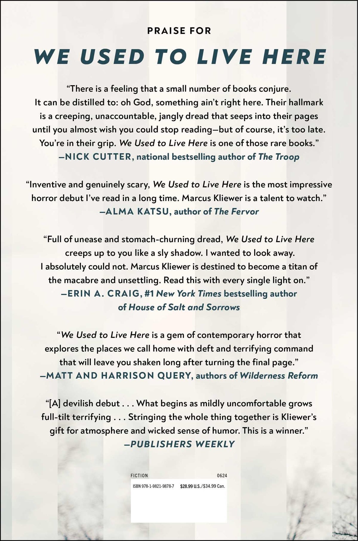 We Used to Live Here: A Novel