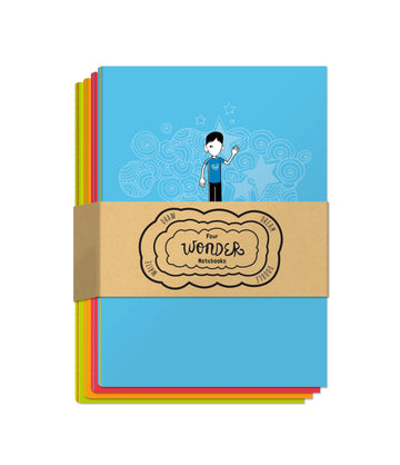 Four Wonder Notebooks: Draw, Dream, Doodle, and Write