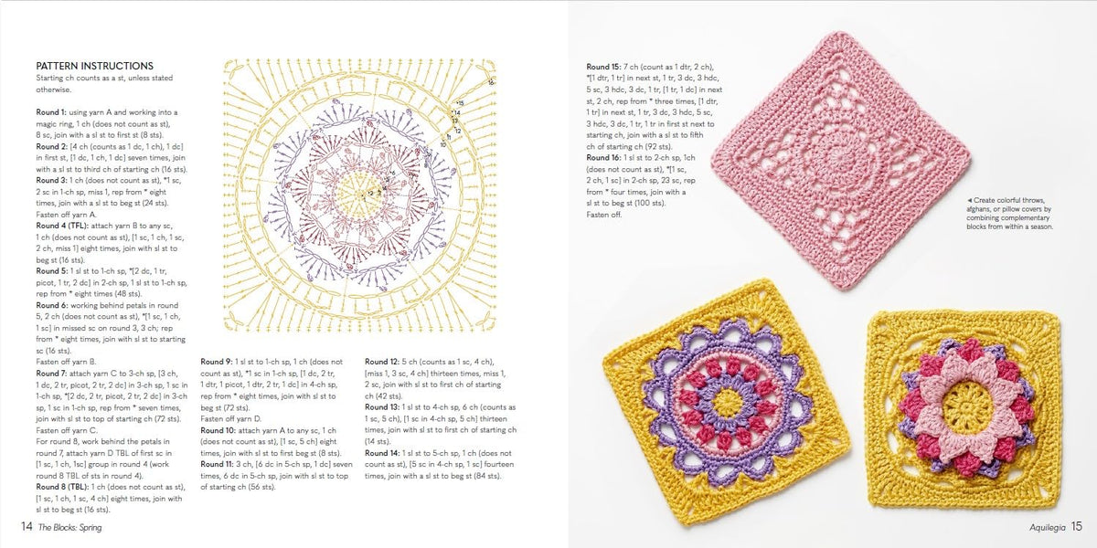 A Year of Granny Squares: 52 grannies to crochet, one for every week of the year