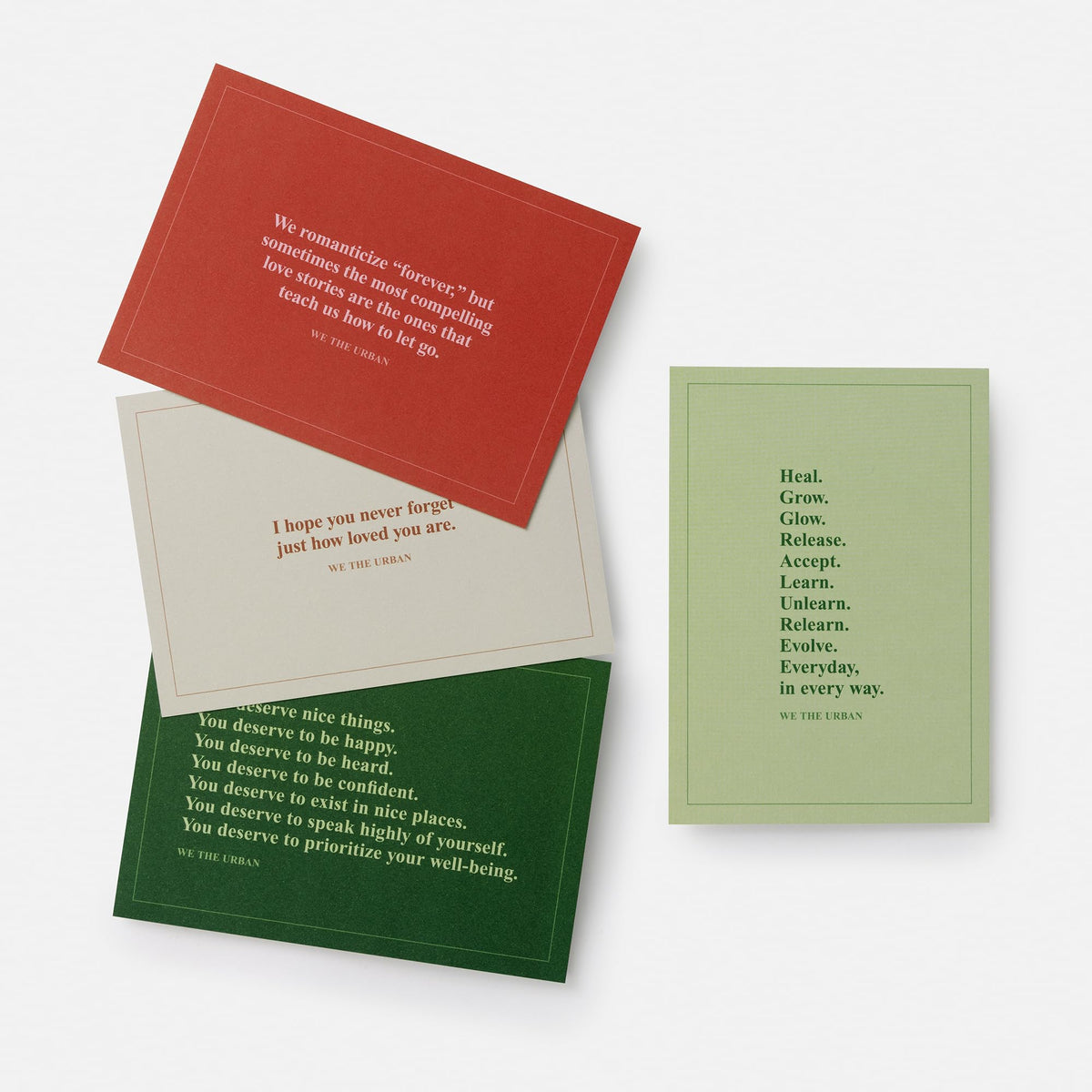 Not Sure Who Needs to Hear This, But . . . : WE THE URBAN: 100 Postcards with Beautiful Reminders for the Soul