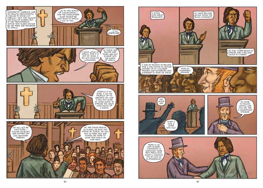 The Life of Frederick Douglass: A Graphic Narrative of a Slave's Journey from Bondage to Freedom