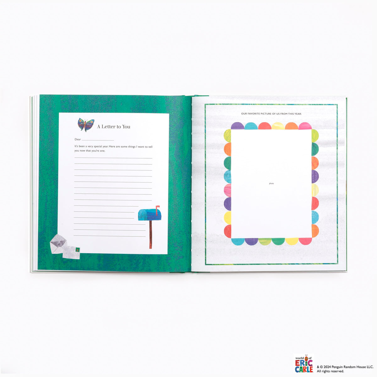 The Very Special Baby Book: A Record of Your Baby's First Year: Baby Keepsake Book with Milestone Stickers