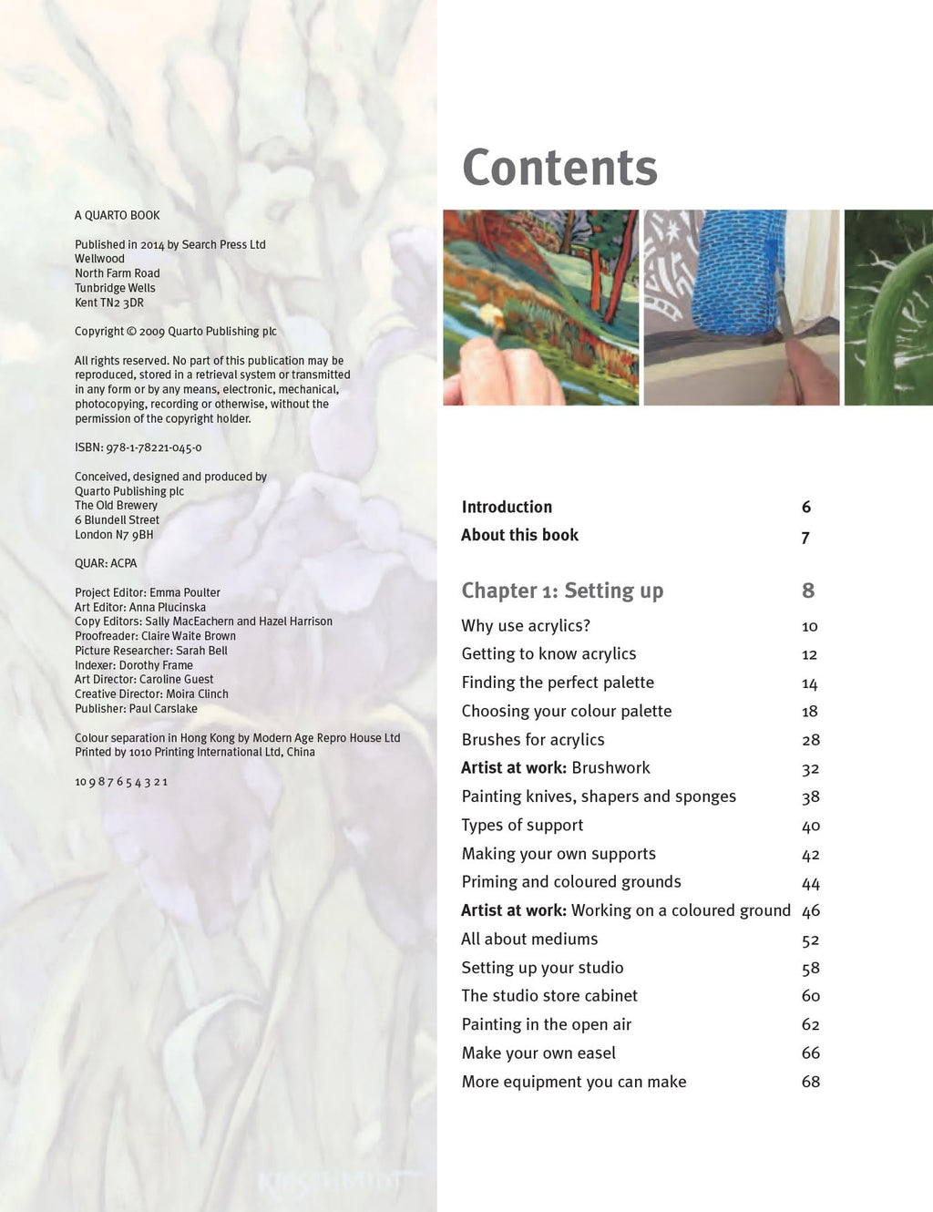 Compendium of Acrylic Painting Techniques