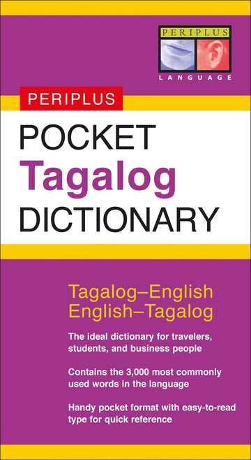 Pocket Tagalog Dictionary: Tagalog-english/english-tagalog (Periplus Pocket Dictionaries)