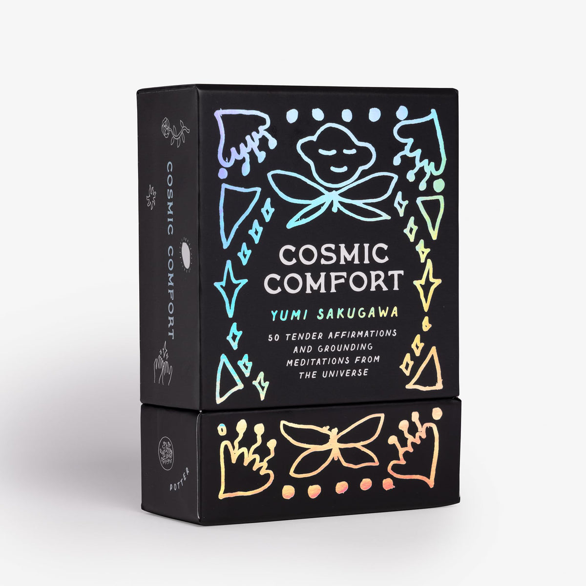 Cosmic Comfort: 50 Tender Affirmations and Grounding Meditations from the Universe: Meditation Cards