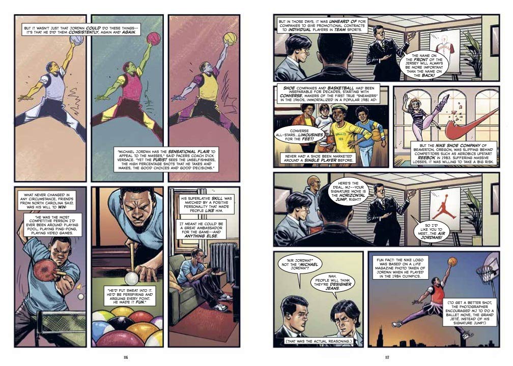 The Comic Book Story of Basketball: A Fast-Break History of Hoops