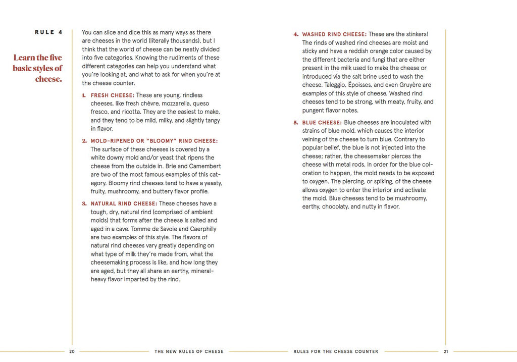 The New Rules of Cheese: A Freewheeling and Informative Guide