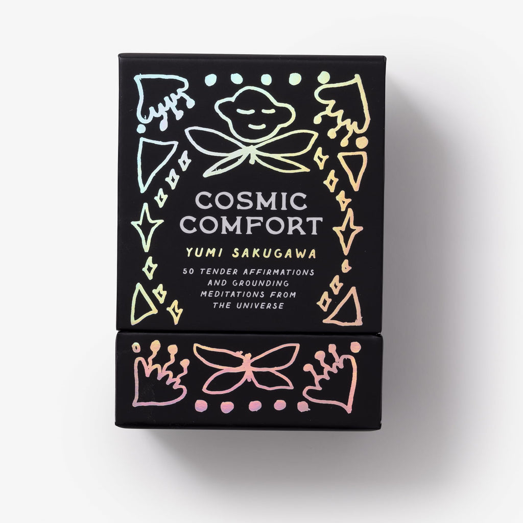 Cosmic Comfort: 50 Tender Affirmations and Grounding Meditations from the Universe: Meditation Cards