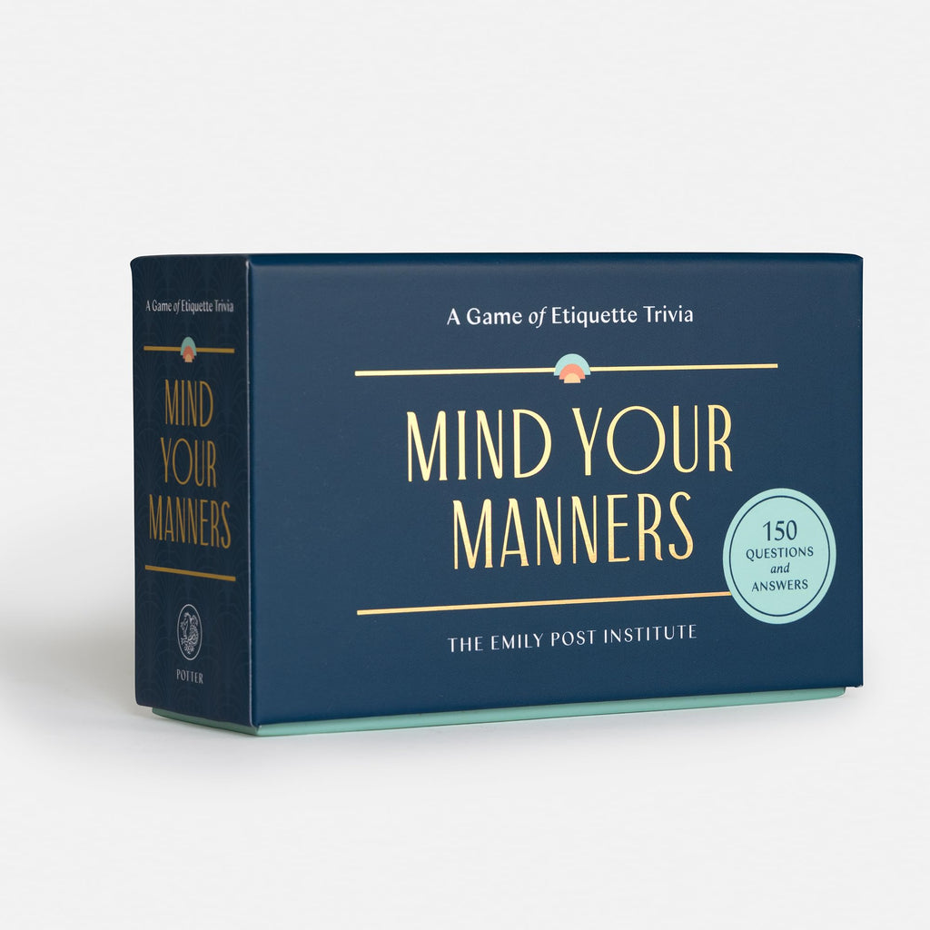Mind Your Manners: A Game of Etiquette Trivia (Ultimate Trivia Card Games)