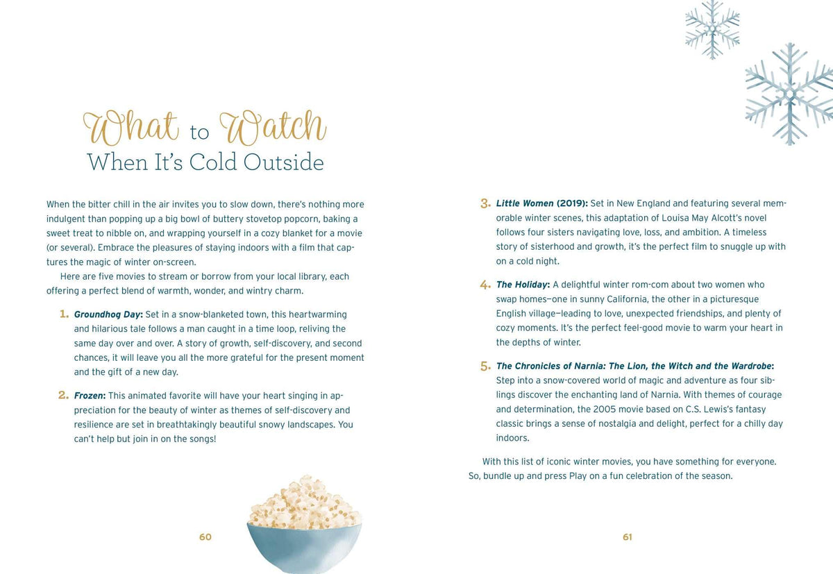 The Little Book of Winter: A Cozy Guide to a Season of Comfort and Happiness